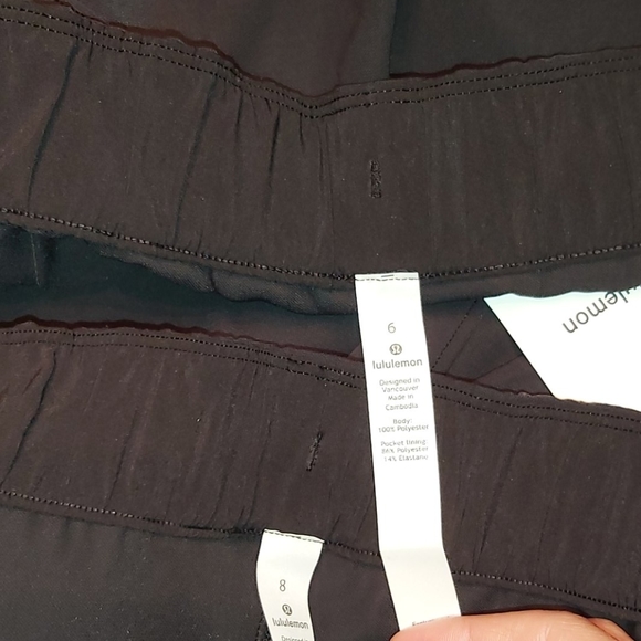 NWT On the fly 7/8 25" woven Lululemon pants - Picture 5 of 5